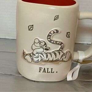 Rae Dunn x Disney Tigger Fall Mug with Red Interior